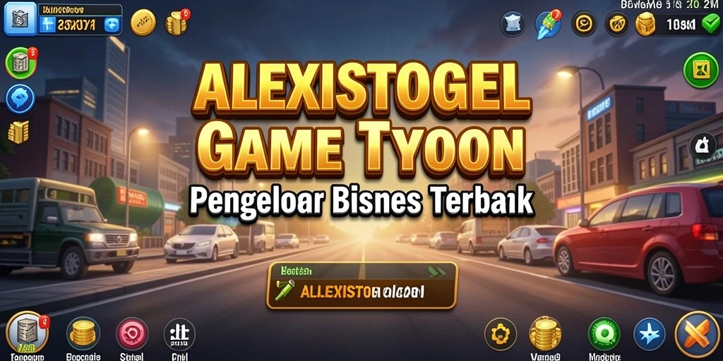 Tangkapan layar ALEXISTOGEL menampilkan gameplay dinamis game Tycoon.