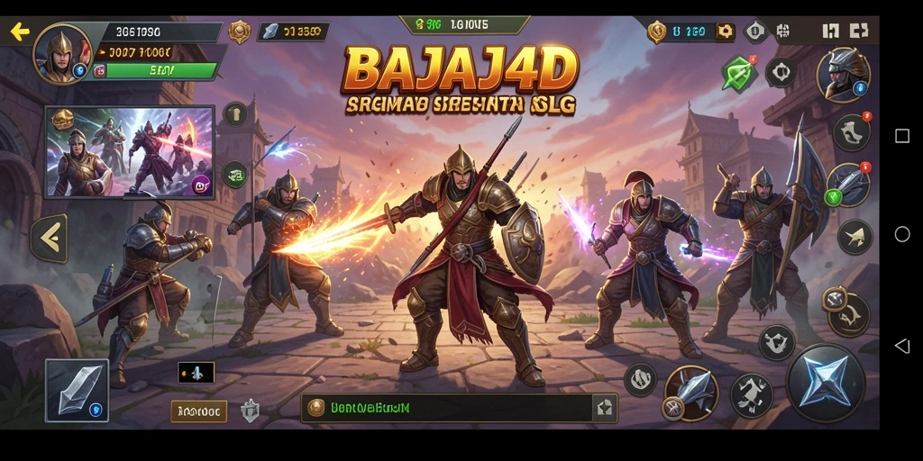 Screenshot gameplay menampilkan pertempuran strategis yang mendebarkan.