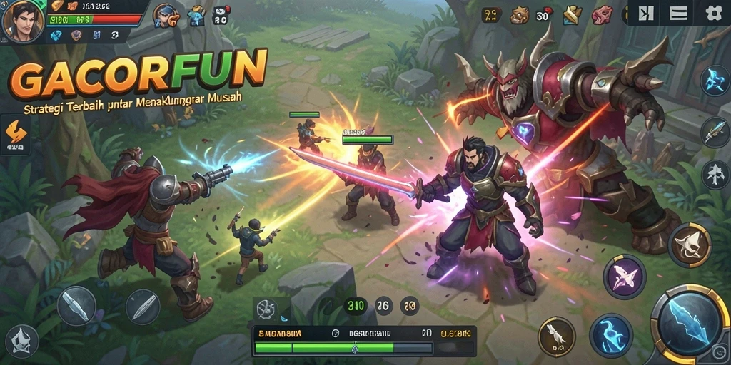 Gameplay seru di GACORFUN dengan strategi dan taktik menarik.