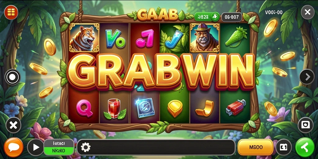Screenshot gameplay GRABWIN menampilkan keseruan bermain Slot.