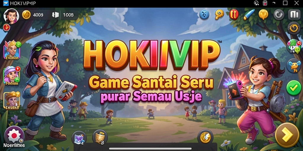 Screenshot HOKIVIP menampilkan gameplay yang seru dan menarik.