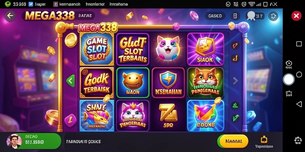Gameplay menegangkan dan seru di MEGA338 Slot.