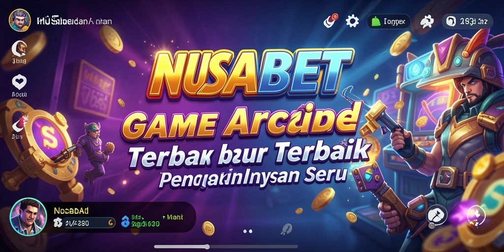 Tampilan gameplay seru dari NUSABET yang menarik dan penuh tantangan.