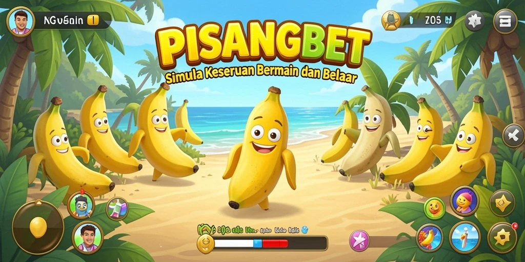 Tangkapan layar menunjukkan gameplay seru PISANGBET dengan misi interaktif.