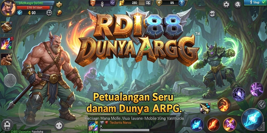 Gameplay mendebarkan di dunia fantasi ARPG RDI88.