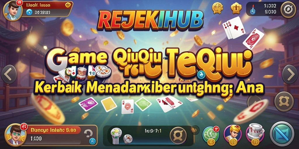 Tampilan gameplay QiuQiu yang menarik dan interaktif di REJEKIHUB.