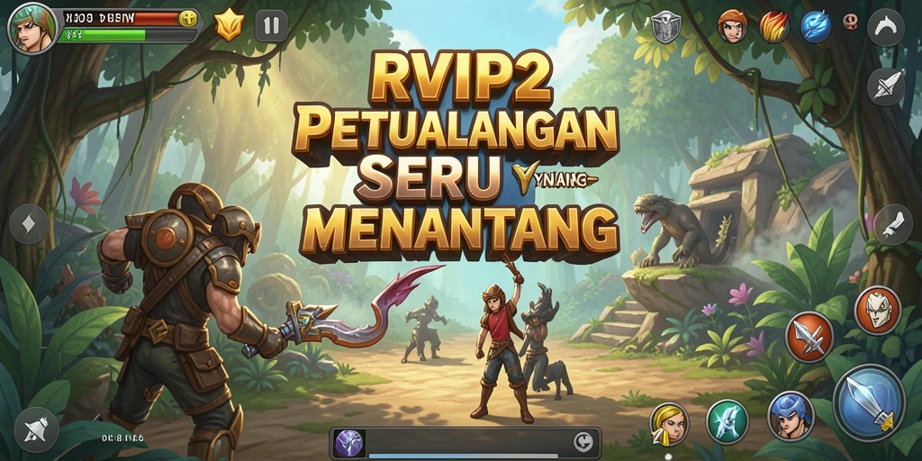 Gameplay memukau dari RVIP2 dalam dunia petualangan yang mendebarkan.